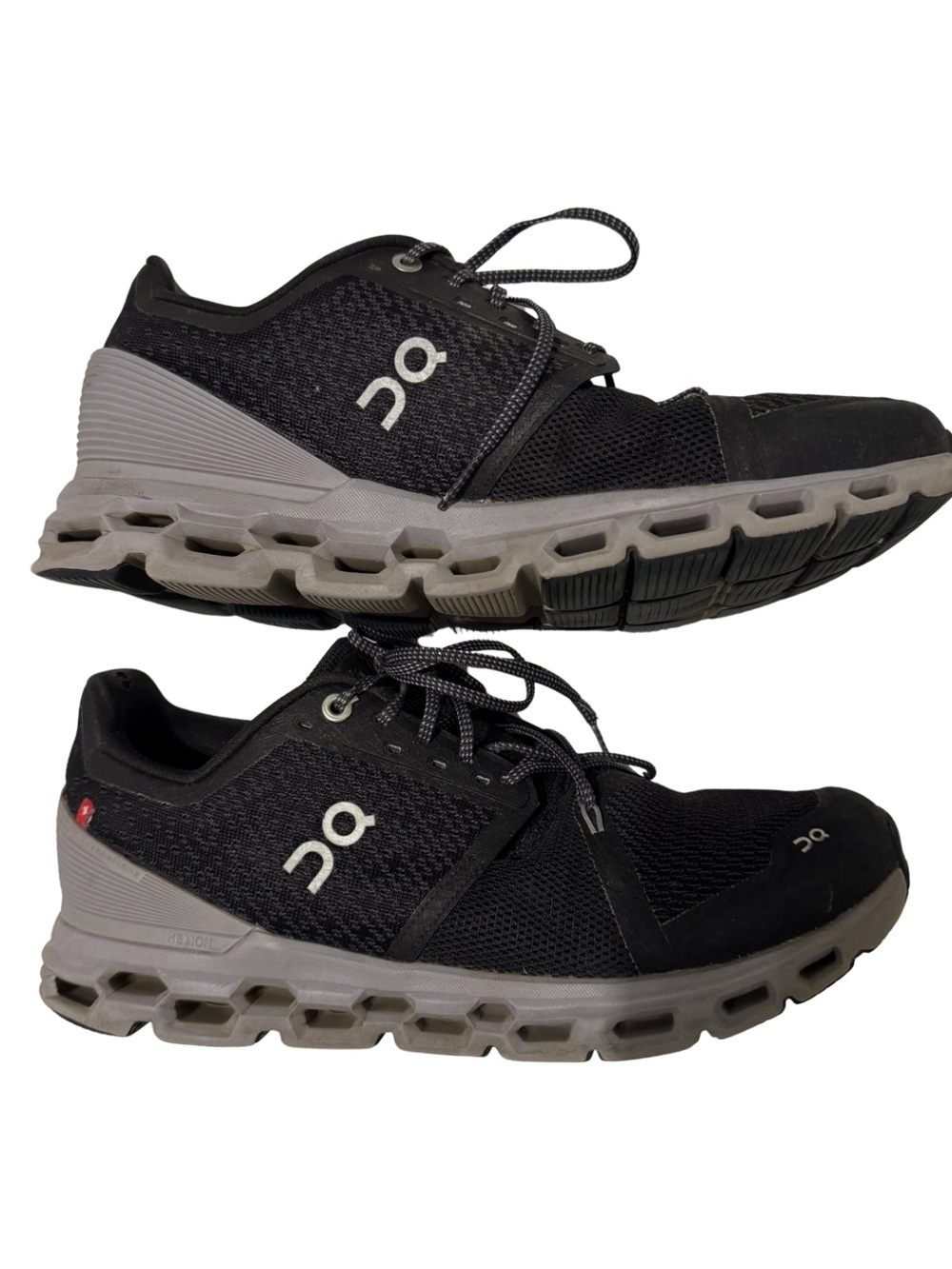 On Cloud Lightweight Black & Lavender Running Shoes